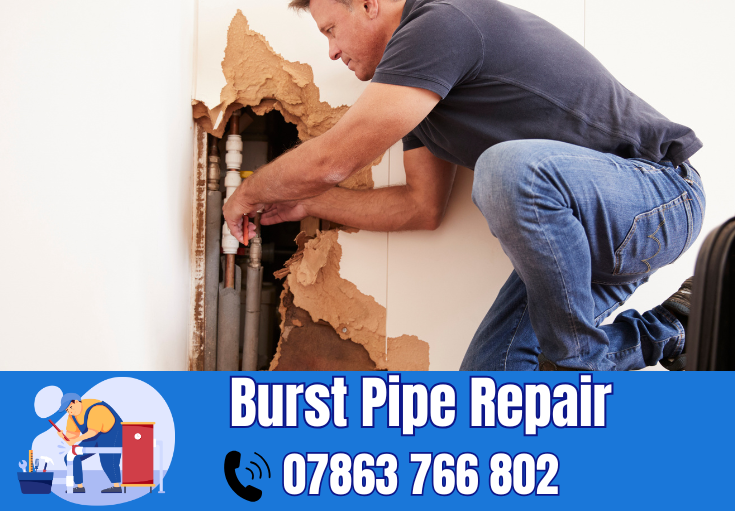 burst pipe repair Lymm